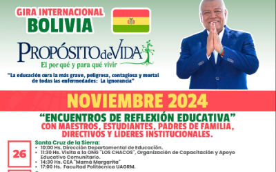 Gira por Bolivia fines de Noviembre 2024